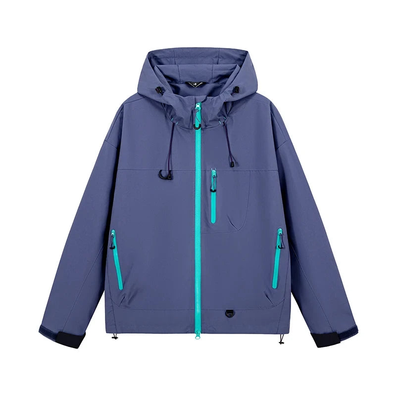 Waterproof Hooded Hiking Windbreaker