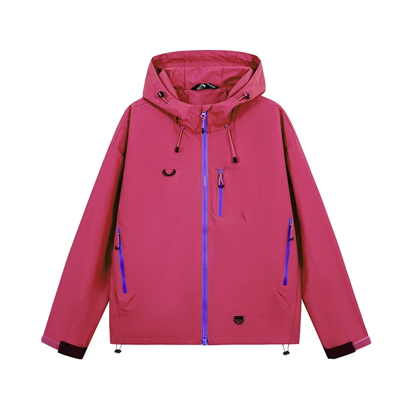 Waterproof Hooded Hiking Windbreaker