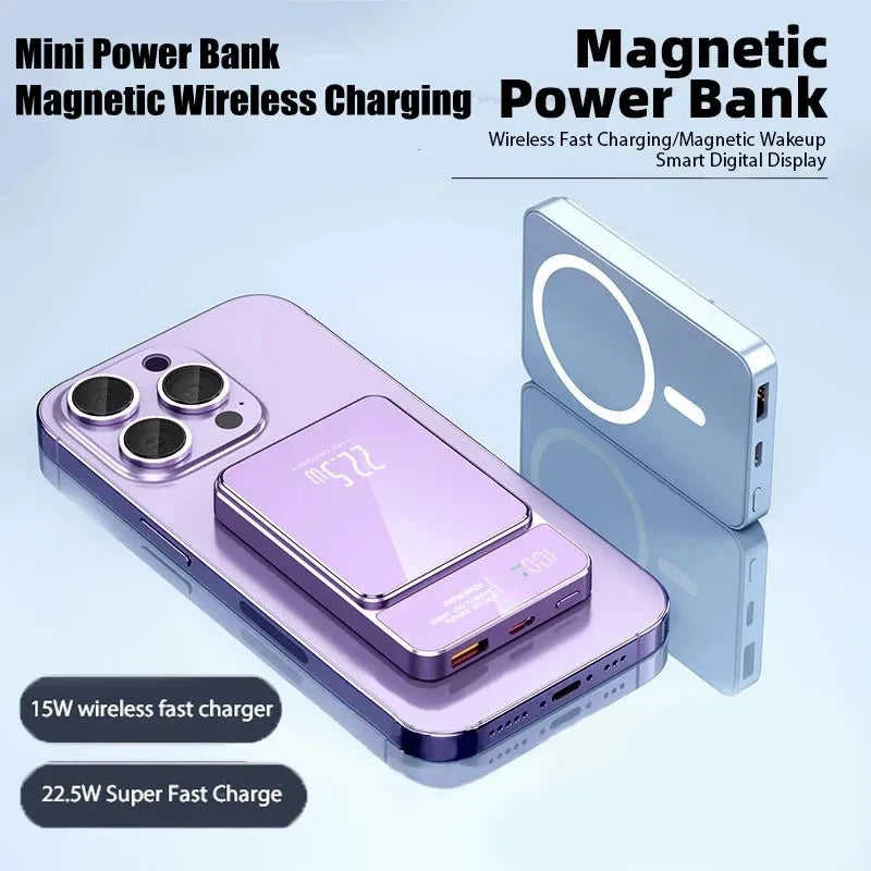 Slim Magnetic Portable Power Bank