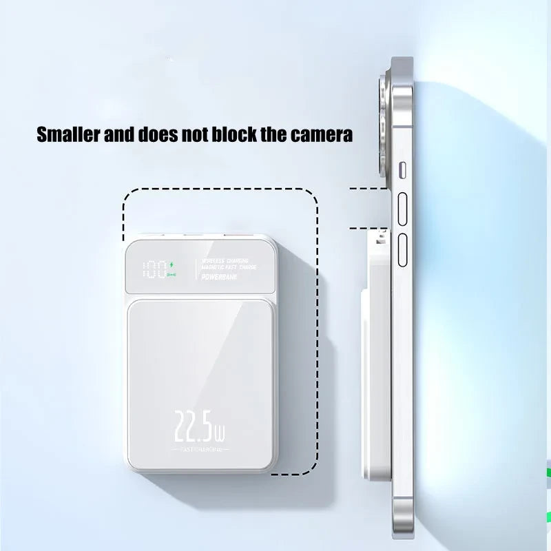 Slim Magnetic Portable Power Bank