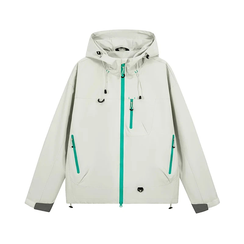 Waterproof Hooded Hiking Windbreaker