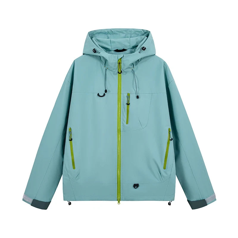 Waterproof Hooded Hiking Windbreaker