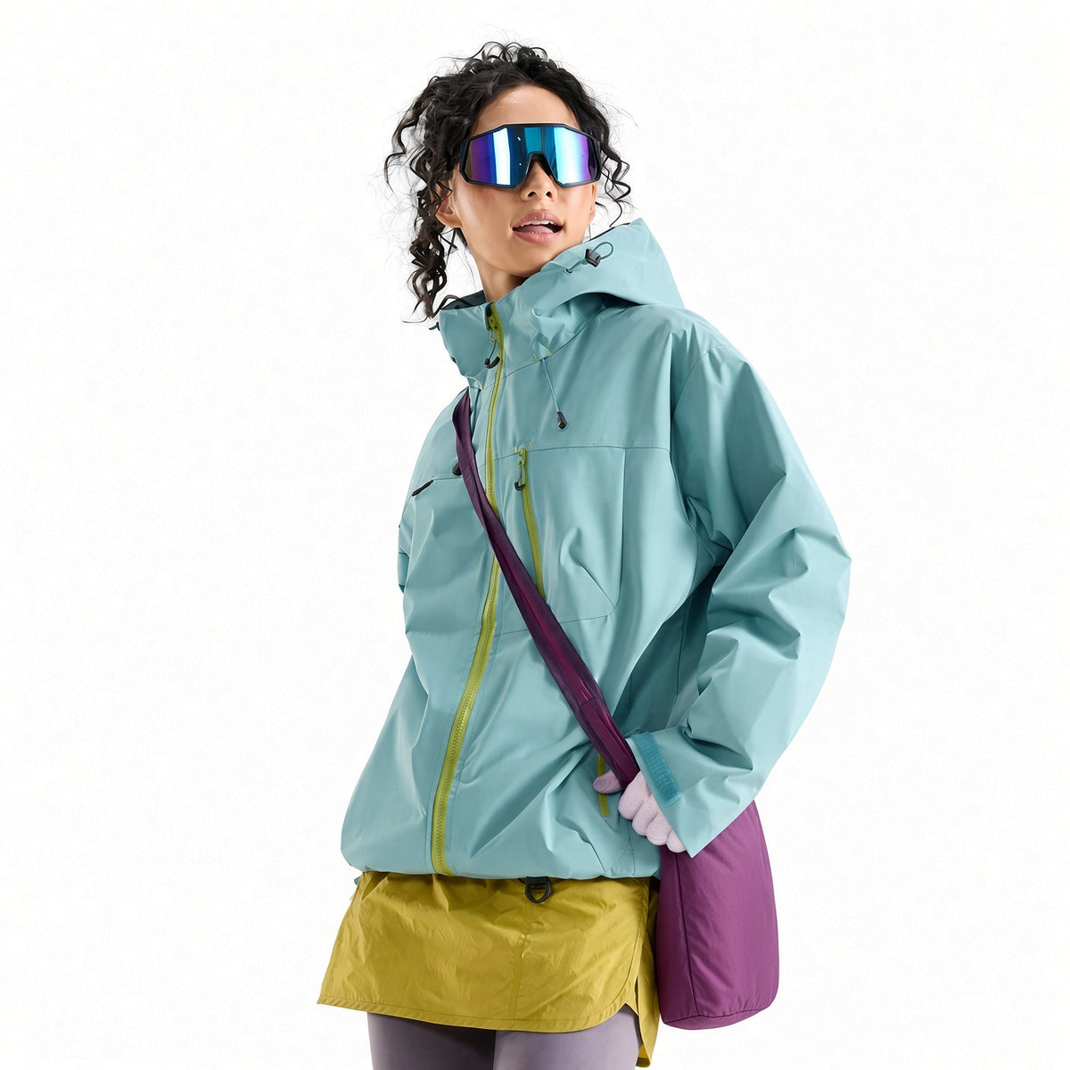 Waterproof Hooded Hiking Windbreaker